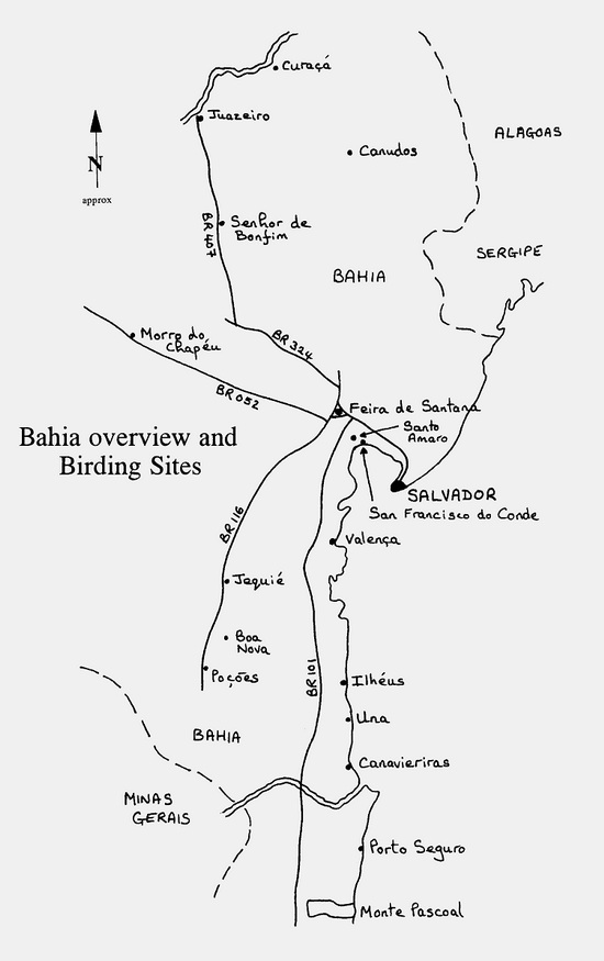 Bahia map