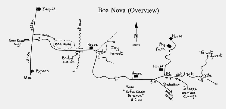 Boanova map overview