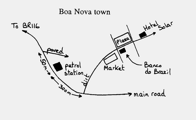 Boanova town map