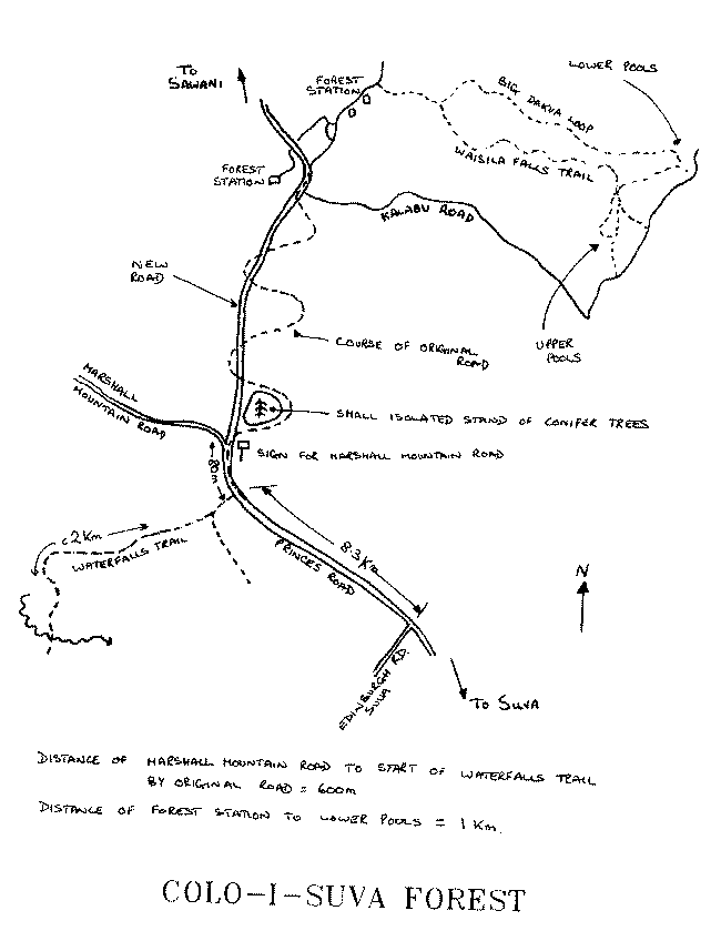 Colo-i-Suva map