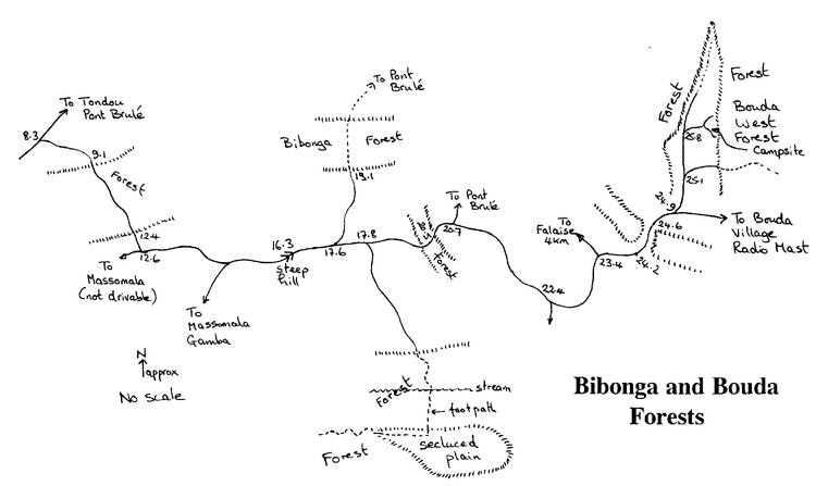 Bibonga and Bounga Forest maps