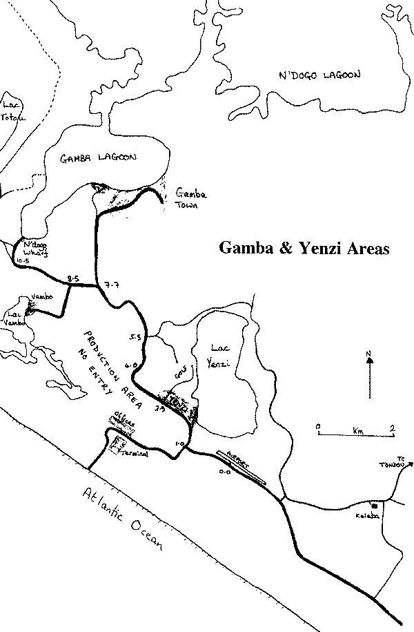 Gamba and Yenzi map