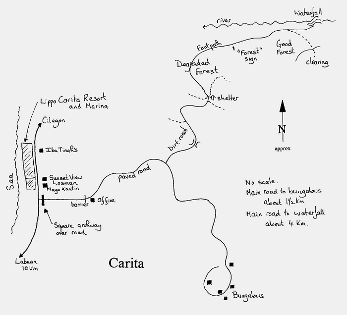 Carita map