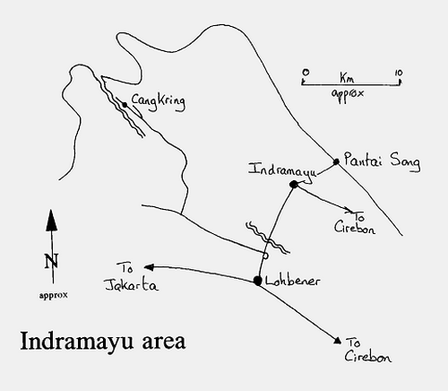 Indramayu map