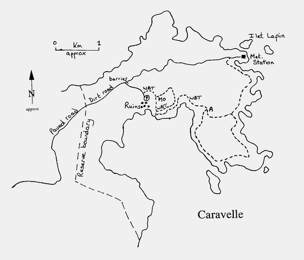 Caravelle map