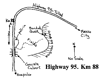 Highway 95 Km 88 map