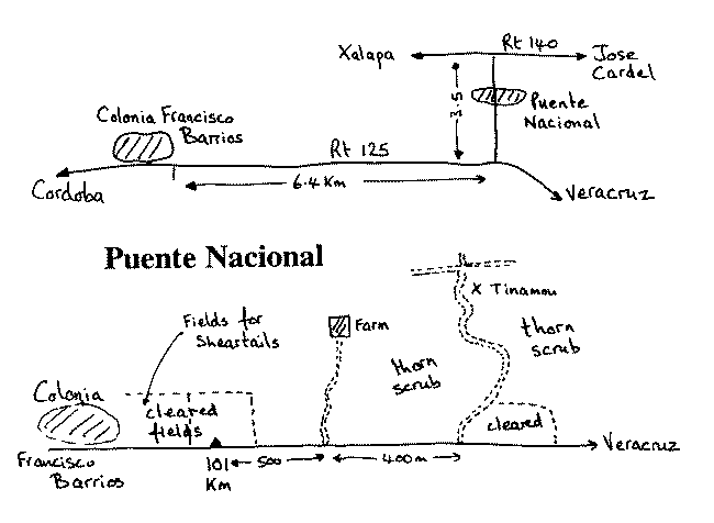 Puente Nacional map