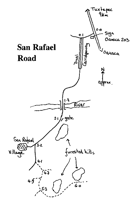 San Rafael Road map
