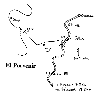 El Porvenir map