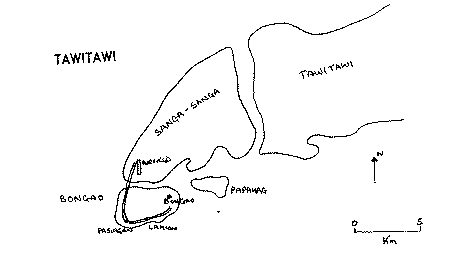 Tawi Tawi map