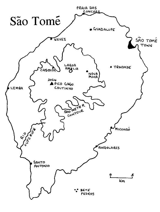 Sao Tome map