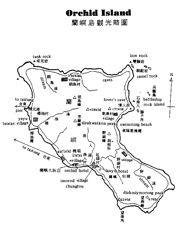 Lanyu map
